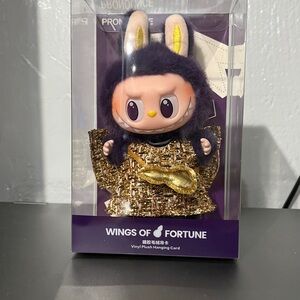 LABUBU × PRONOUNCE - WINGS OF FORTUNE Vinyl Plush Hanging Card